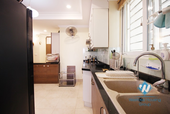 Furnished three bedrooms apartment for rent in Ciputra, Ha Noi